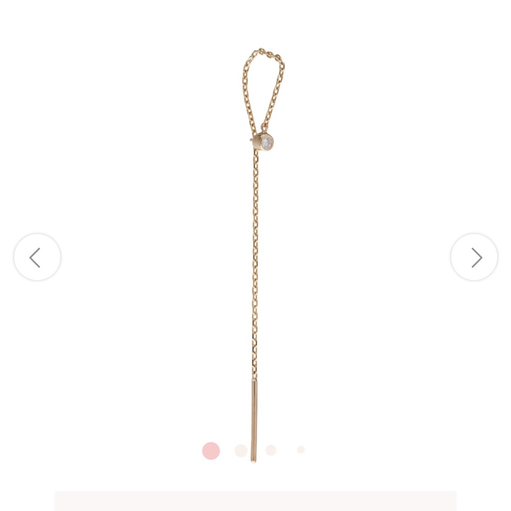 Catbird Diamond Greco Lariat earring